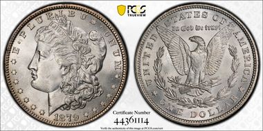 1879 $1 MS63