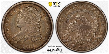 1831 10C AU50
