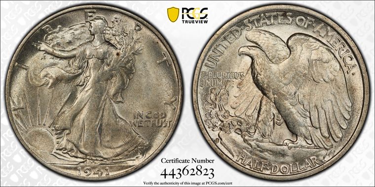 Cert 44362823 - Coin Image