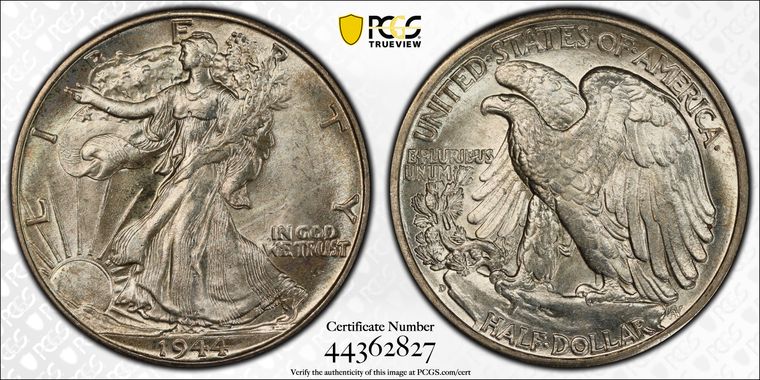 Cert 44362827 - Coin Image