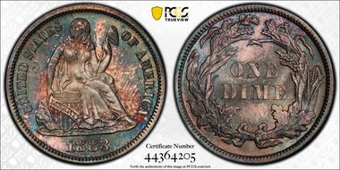 1883 10C MS67