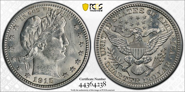 Cert 44364238 - Coin Image