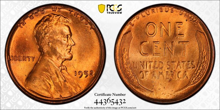 Cert 44365432 - Coin Image