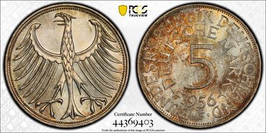 1956-F 5 Mk J-387 MS64