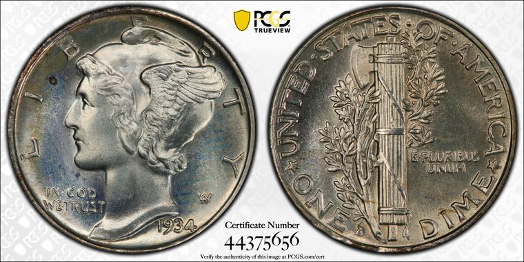 Cert 44375656 - Coin Image