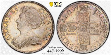 1707 Shil S-3610 3rd Bust MS64