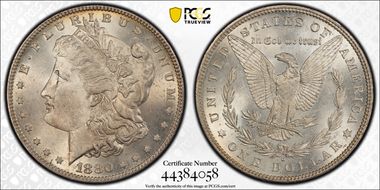 1880-O $1 MS64