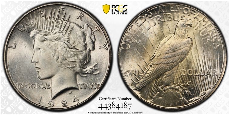 Cert 44384187 - Coin Image