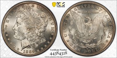 1886-S $1 MS64