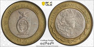 2004-Mo 100 P Sinaloa AU58