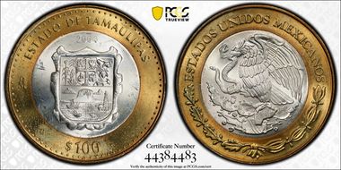 2004-Mo 100 P Tamaulipas MS65