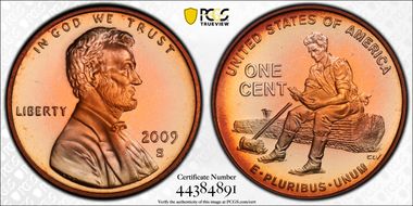 2009-S 1C Lincoln-Formative Years PR69DCAM