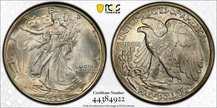 Cert 44384922 - Coin Image