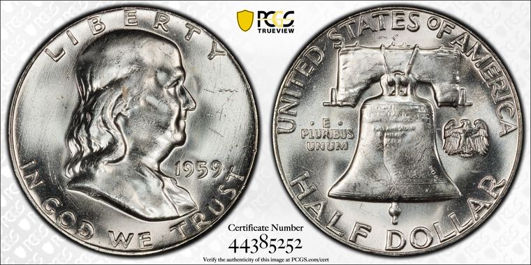 Cert 44385252 - Coin Image