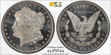 1884-O $1 MS66DMPL
