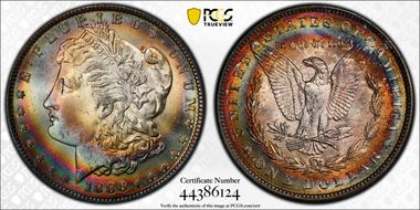 1886 $1 MS65