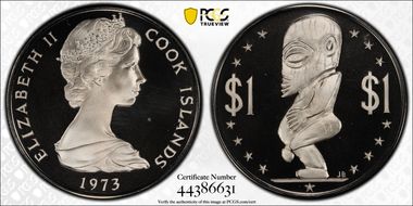 1973 $1 PR69DCAM