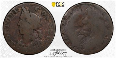 1786 CT 1/2P Hercules Head VG8BN