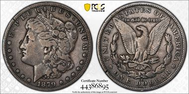1879-CC $1 Capped Die F12