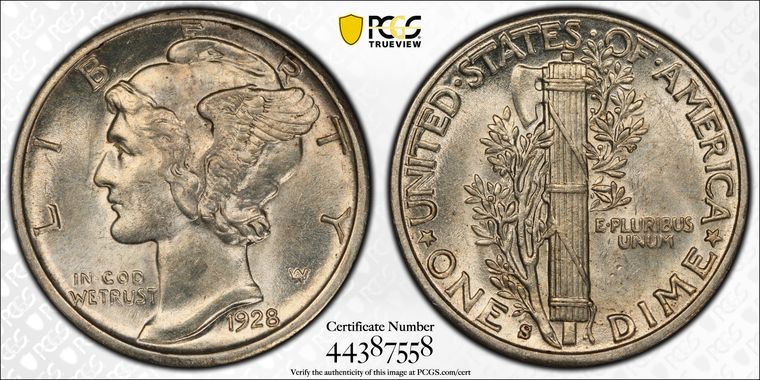 Cert 44387558 - Coin Image