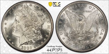 1882-S $1 MS64
