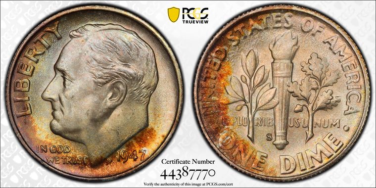 Cert 44387770 - Coin Image