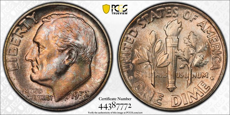 Cert 44387772 - Coin Image