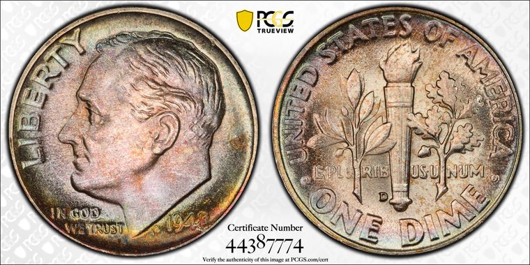 Cert 44387774 - Coin Image