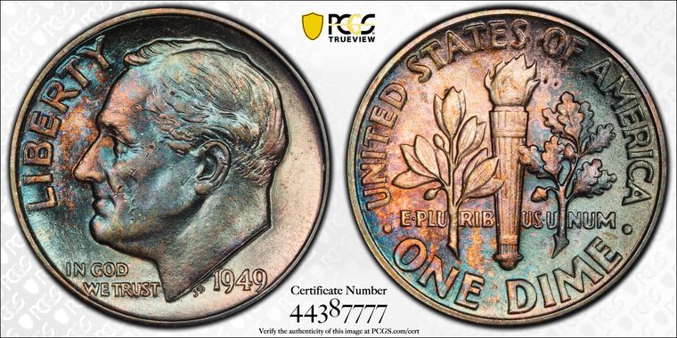 Cert 44387777 - Coin Image