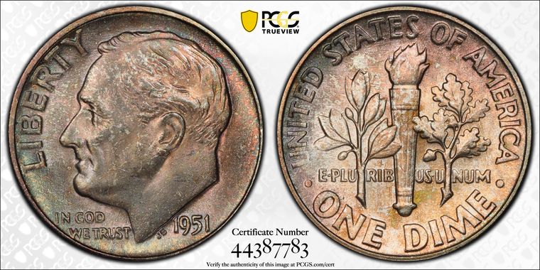 Cert 44387783 - Coin Image