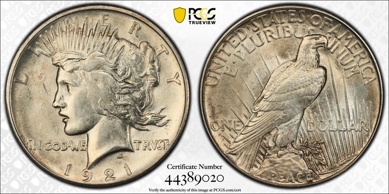 Cert 44389020 - Coin Image