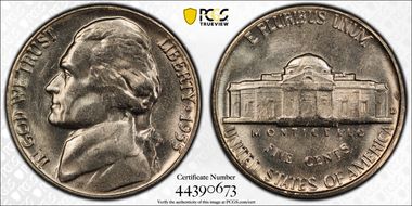 1955-D/S 5C Overmintmark FS-501 MS64