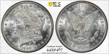 1890-O $1 MS63