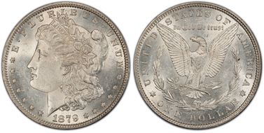 1879 $1 AU58