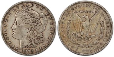 1879 $1 VF30