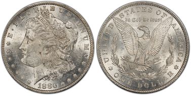 1880-O $1 MS60