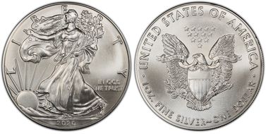 2020 $1 Silver Eagle MS70