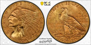 1926 $2.50 MS65