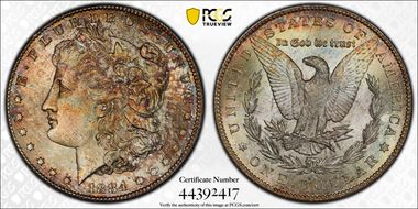 1884-CC $1 MS63