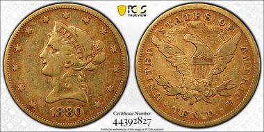 1880-S $10 N1