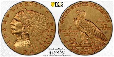 1914 $2.50 N1