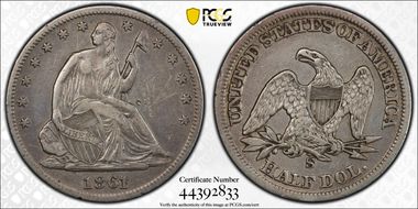 1861-S 50C N1