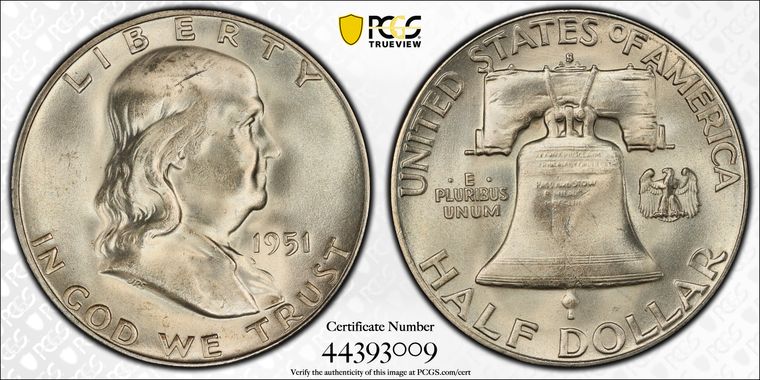 Cert 44393009 - Coin Image