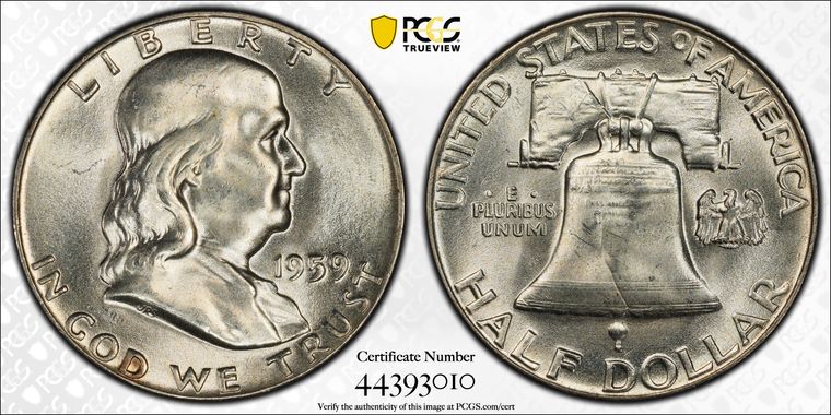 Cert 44393010 - Coin Image