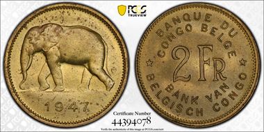 1947 2 Fr KM-28 MS63