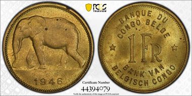1946 1 Fr KM-26 MS64