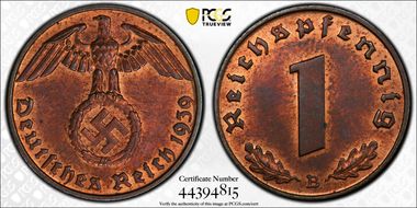 1939-B Pfg J-361 MS64RB