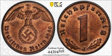 1940-J Pfg J-361 MS64RB