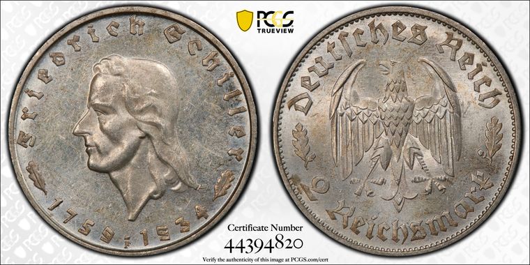 Cert 44394820 - Coin Image