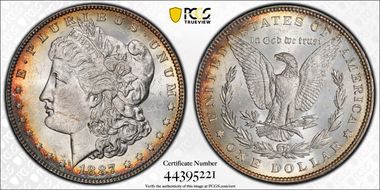 1887 $1 MS61